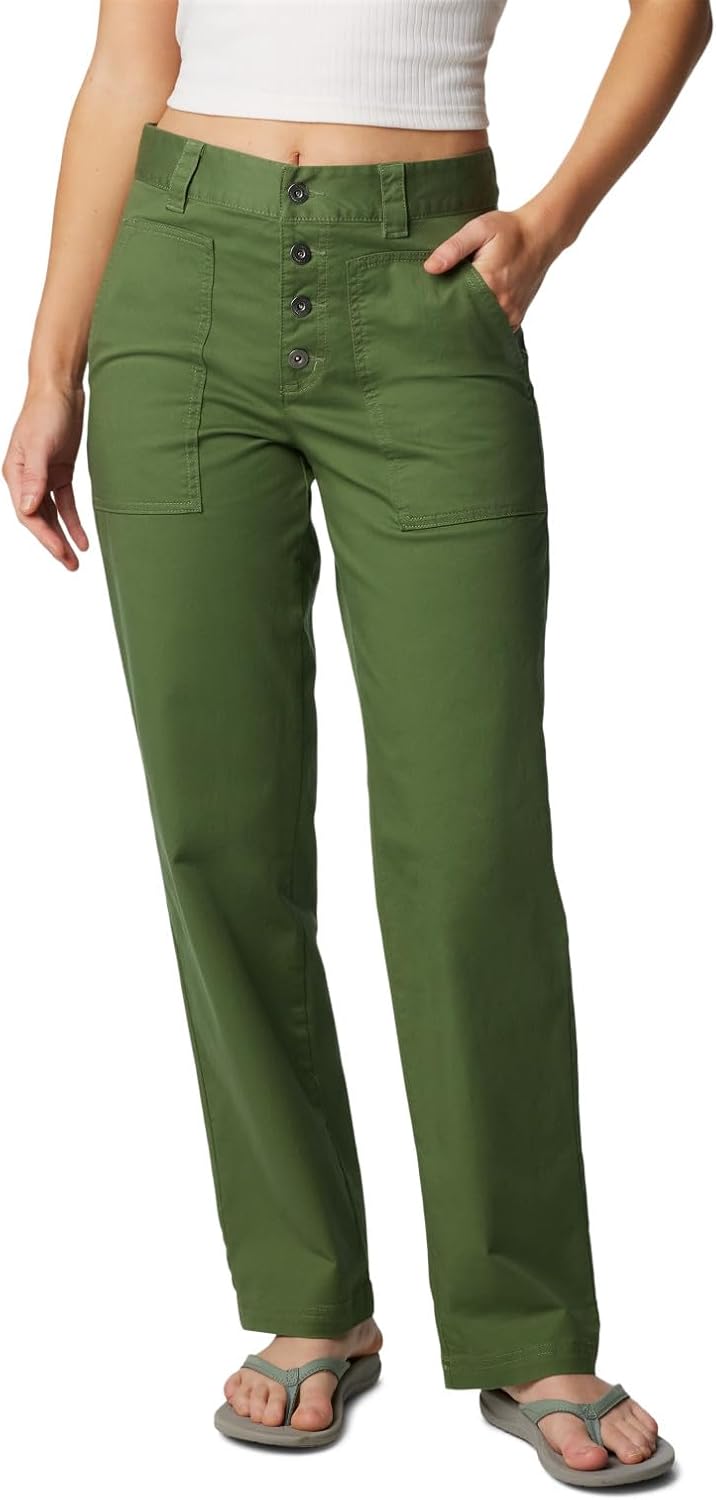 

Женские хлопковые брюки Columbia Holly Hideaway, Canteen