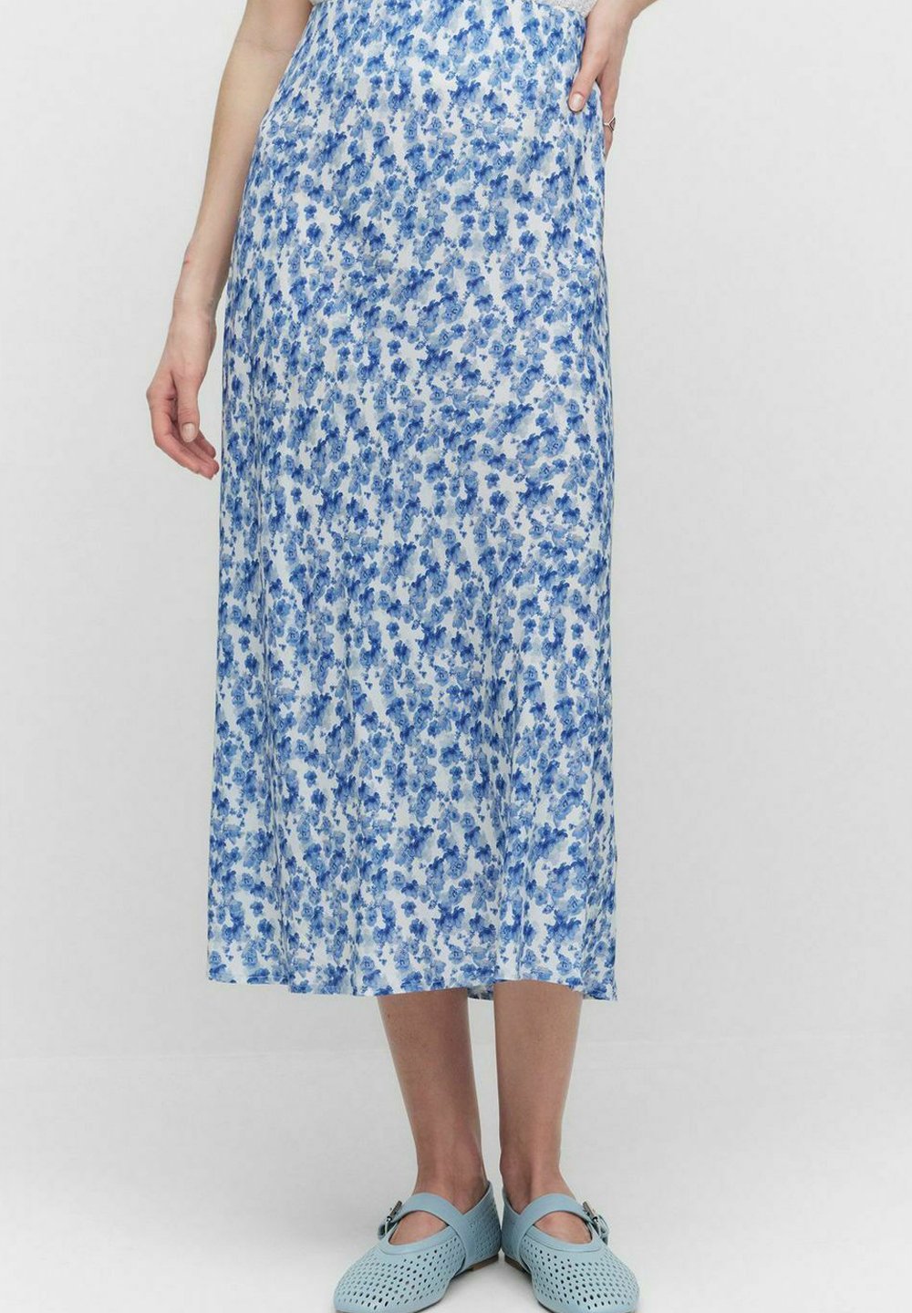 

Юбка А-силуэта GRETA FLORAL MID SKIRT Dobber, синий