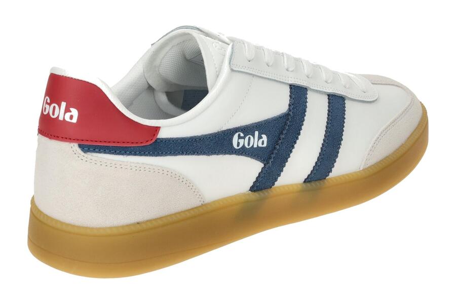 Кроссовки Gola Viper Shoes белые синие мужские CMB744 — фото 4