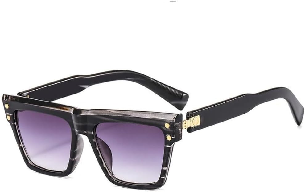 

Солнцезащитные очки MUTYNE увеличенного квадратного размера для женщин, модные ретро-очки прямоугольной формы для мужчин, классические очки для вождения, черные и коричневые очки, 3