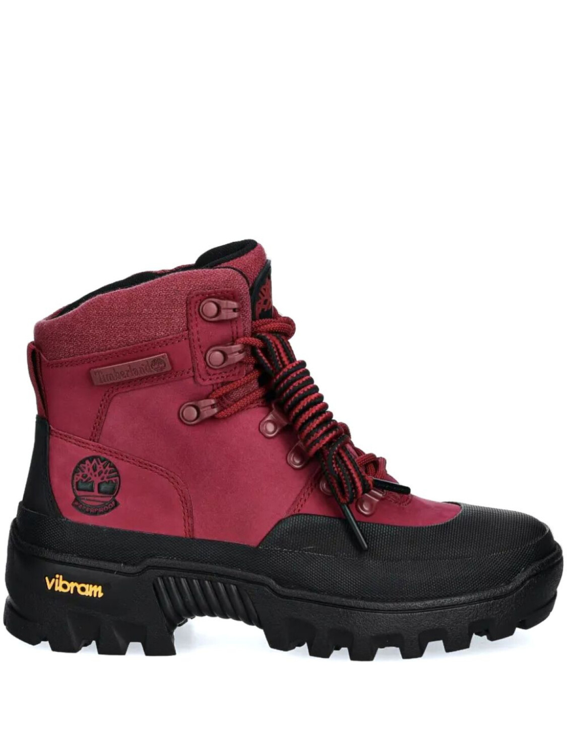 Ботинки кожаные Timberland, розовый