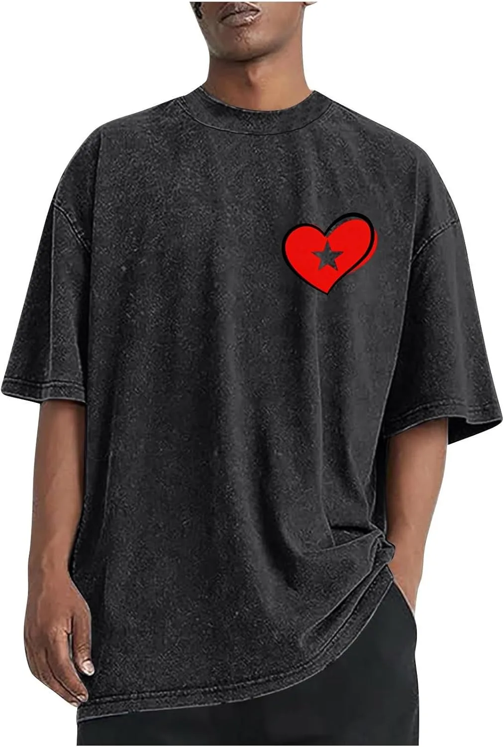 

Футболка мужская Valentine's Day с принтом Love Heart Lmdudan