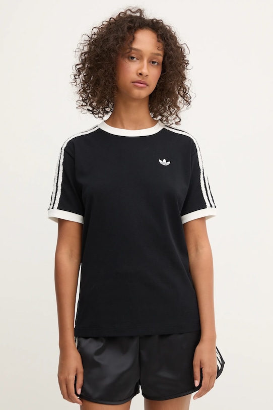 

Футболка с рюшами 3S Tee Adidas Originals, черный