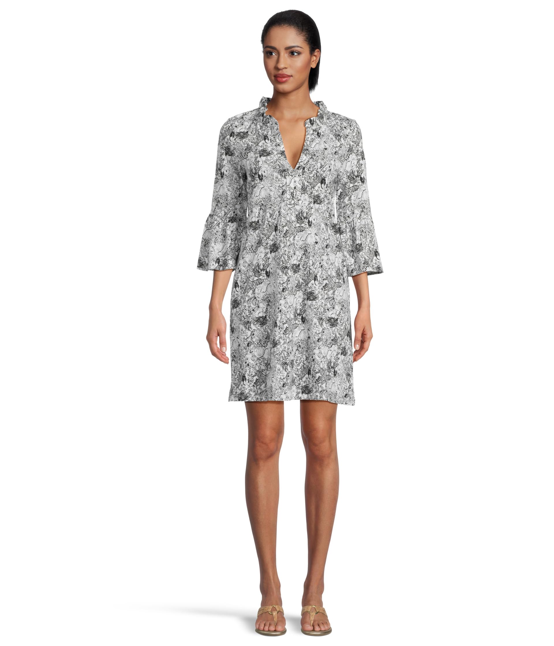 

Платье Lilly Pulitzer Hayes Dress, цвет Onyx Animal Magnetism
