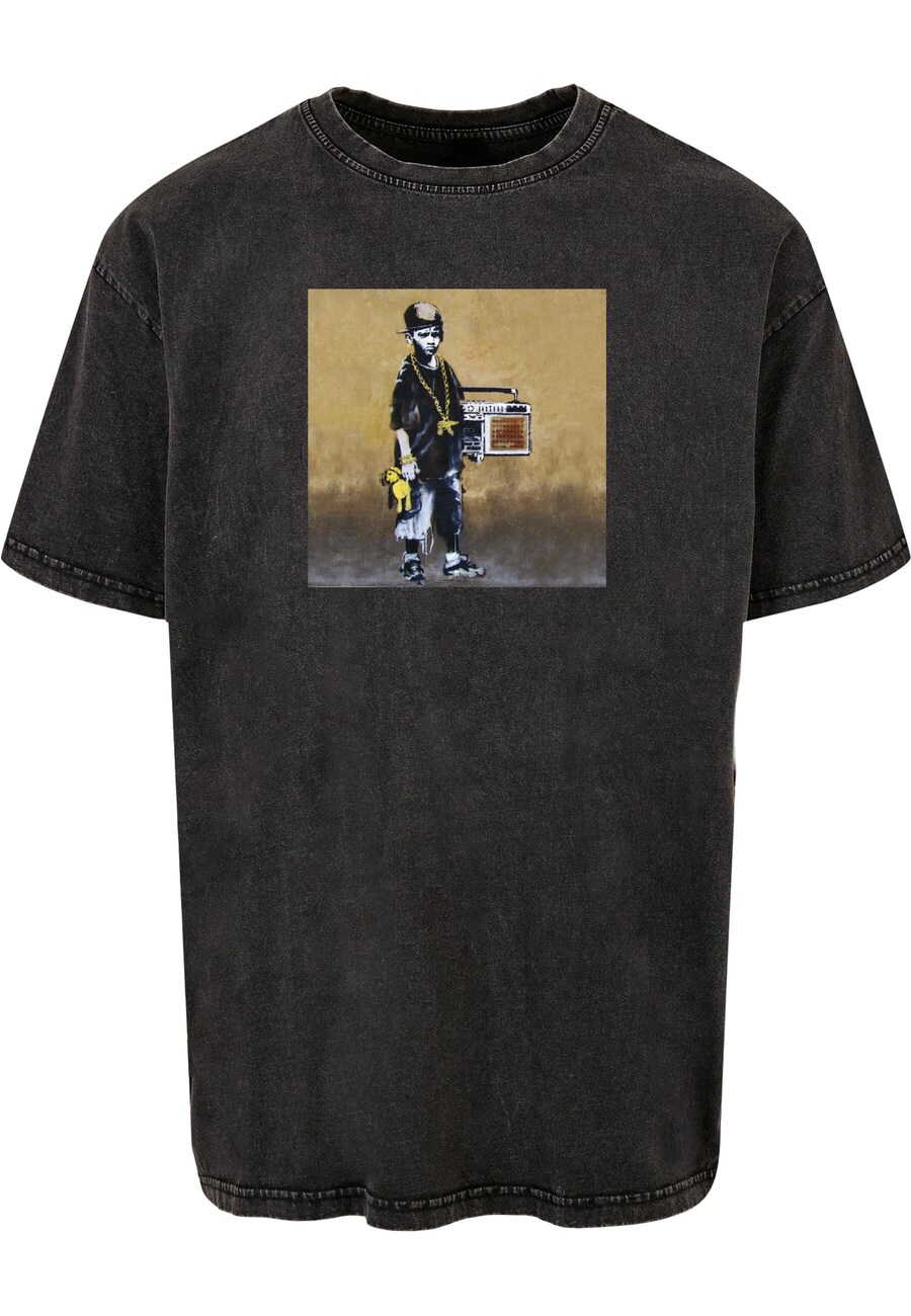 

Рубашка Merchcode Brandalised - Boy With Teddy, черный