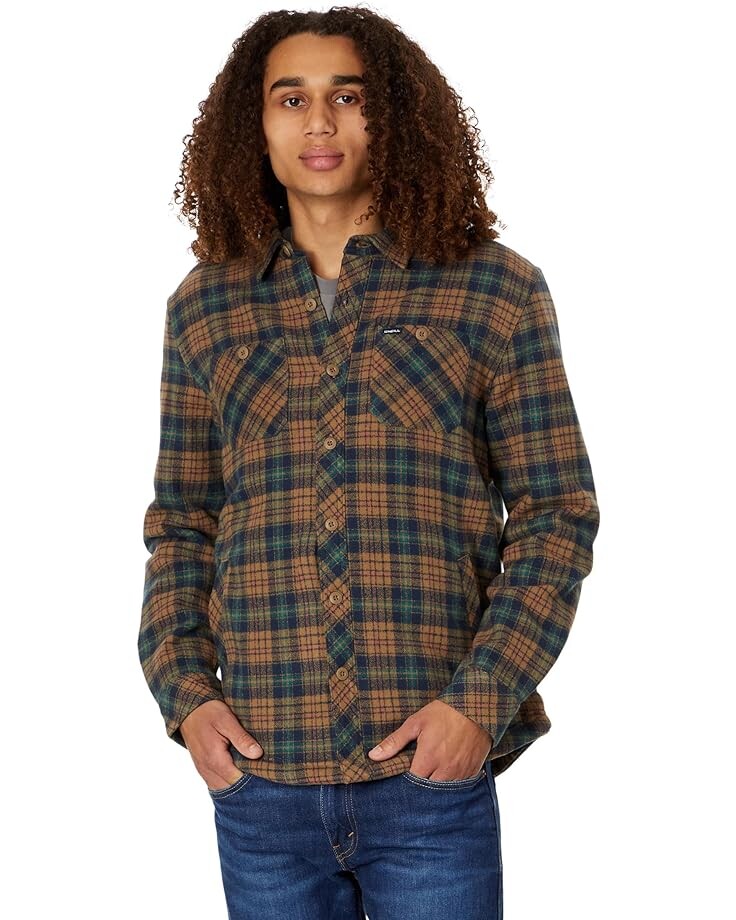 

Куртка O'Neill Redmond Sherpa Lined Flannel, цвет Dark Khaki