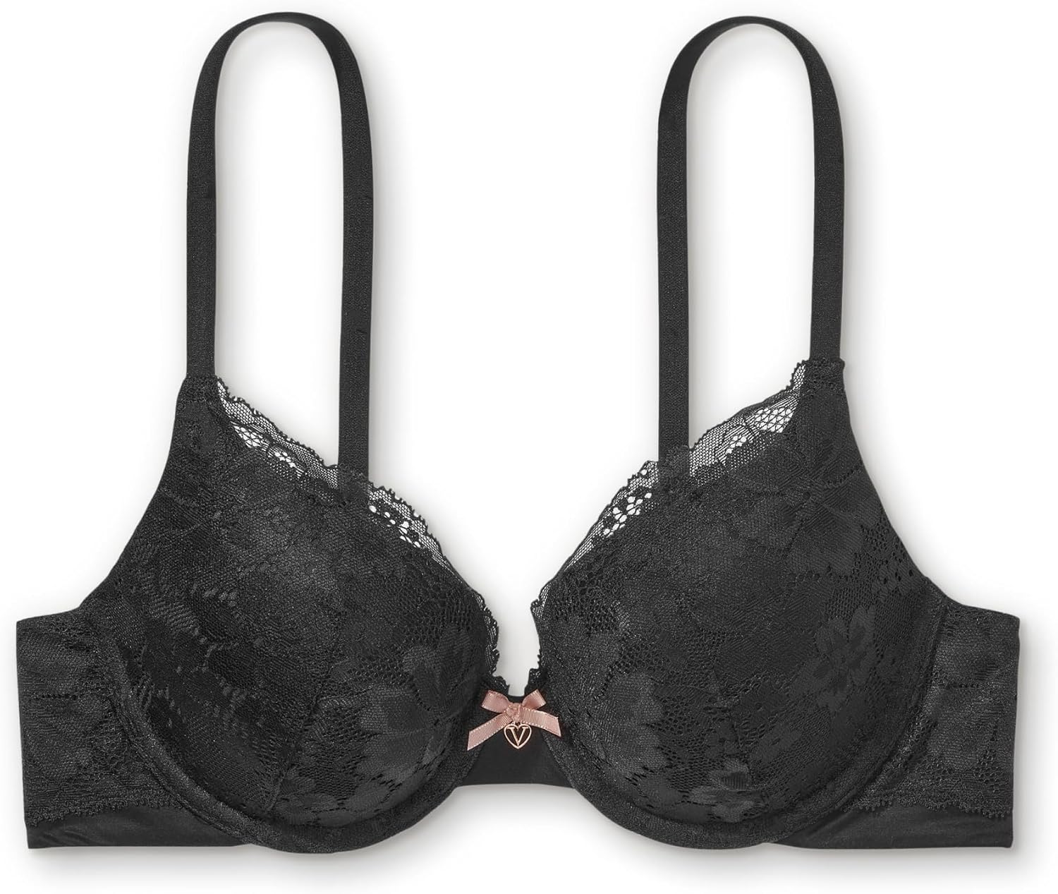 Бюстгальтер Victoria's Body by Victoria с полной чашкой и эффектом пуш-ап Victoria's Secret, Black — фото 3