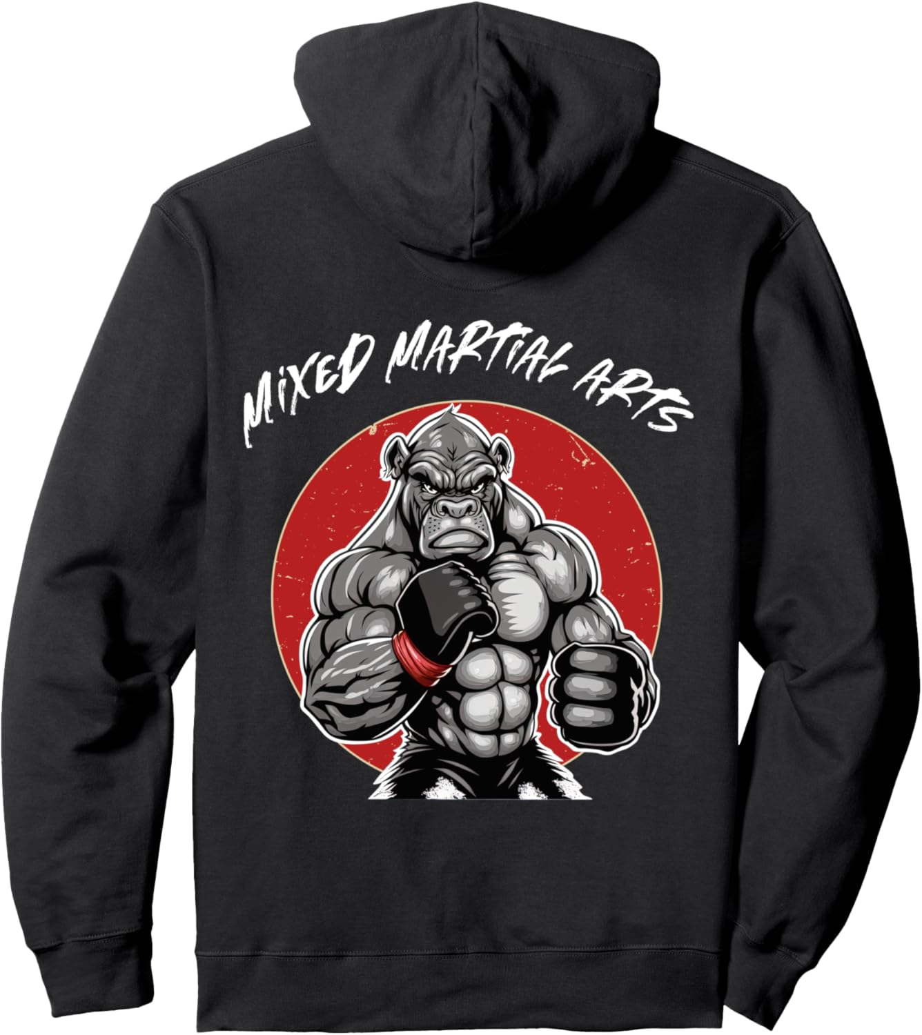 

Толстовка MMA Gorilla - Cage Fighter MMA, черная, размер S Mma Gorilla - Mixed Martial Arts Hoodie