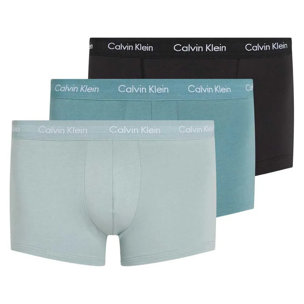 

Трусы-боксеры Calvin Klein Low Rise 3 units, разноцветный
