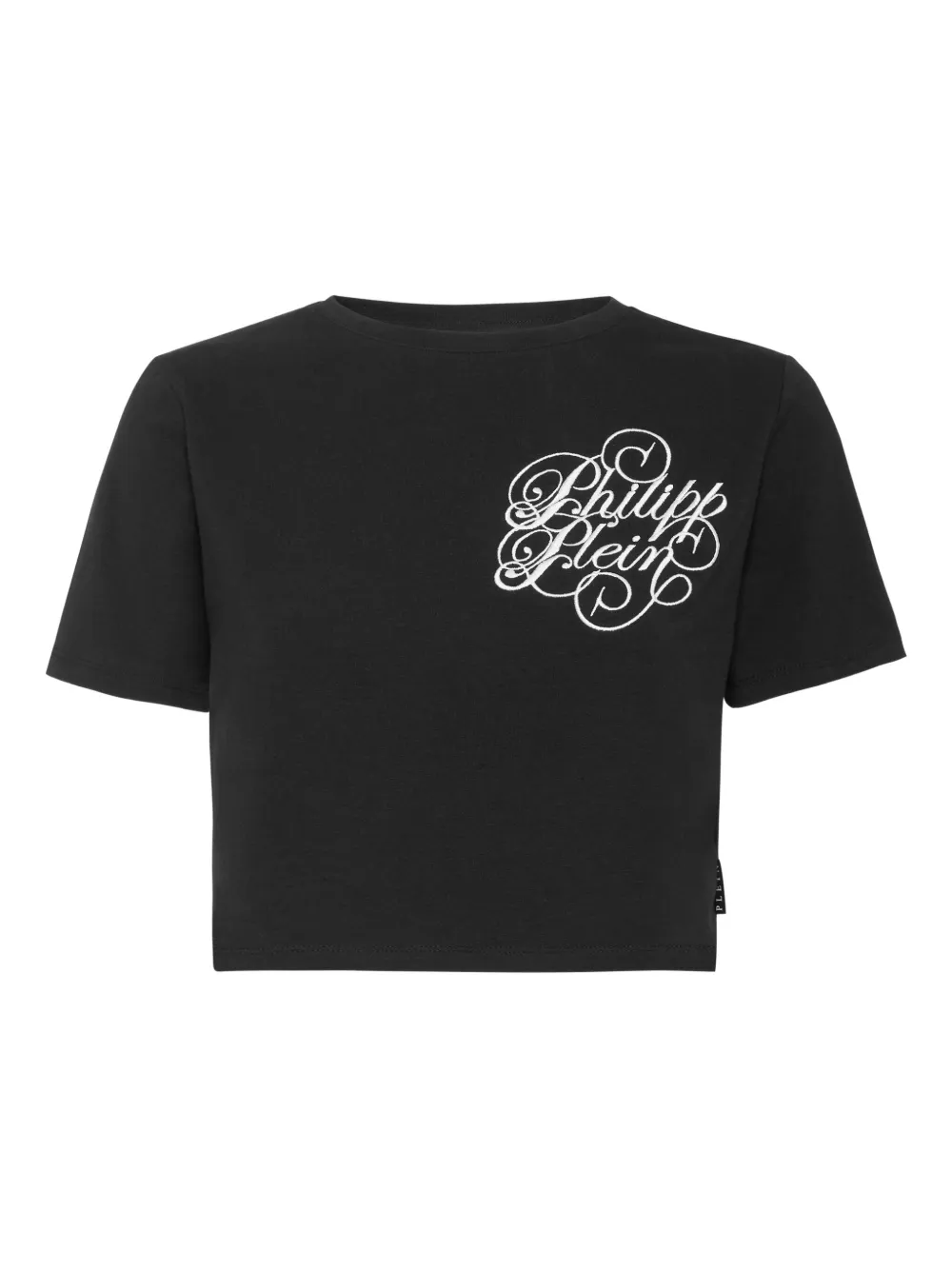 

Футболка с вышивкой Philipp Plein, черный