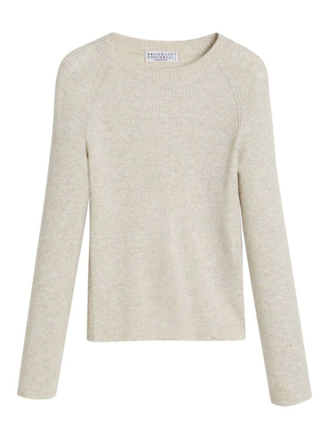 

Brunello Cucinelli Kids джемпер с ребристой вязкой, нейтральный цвет