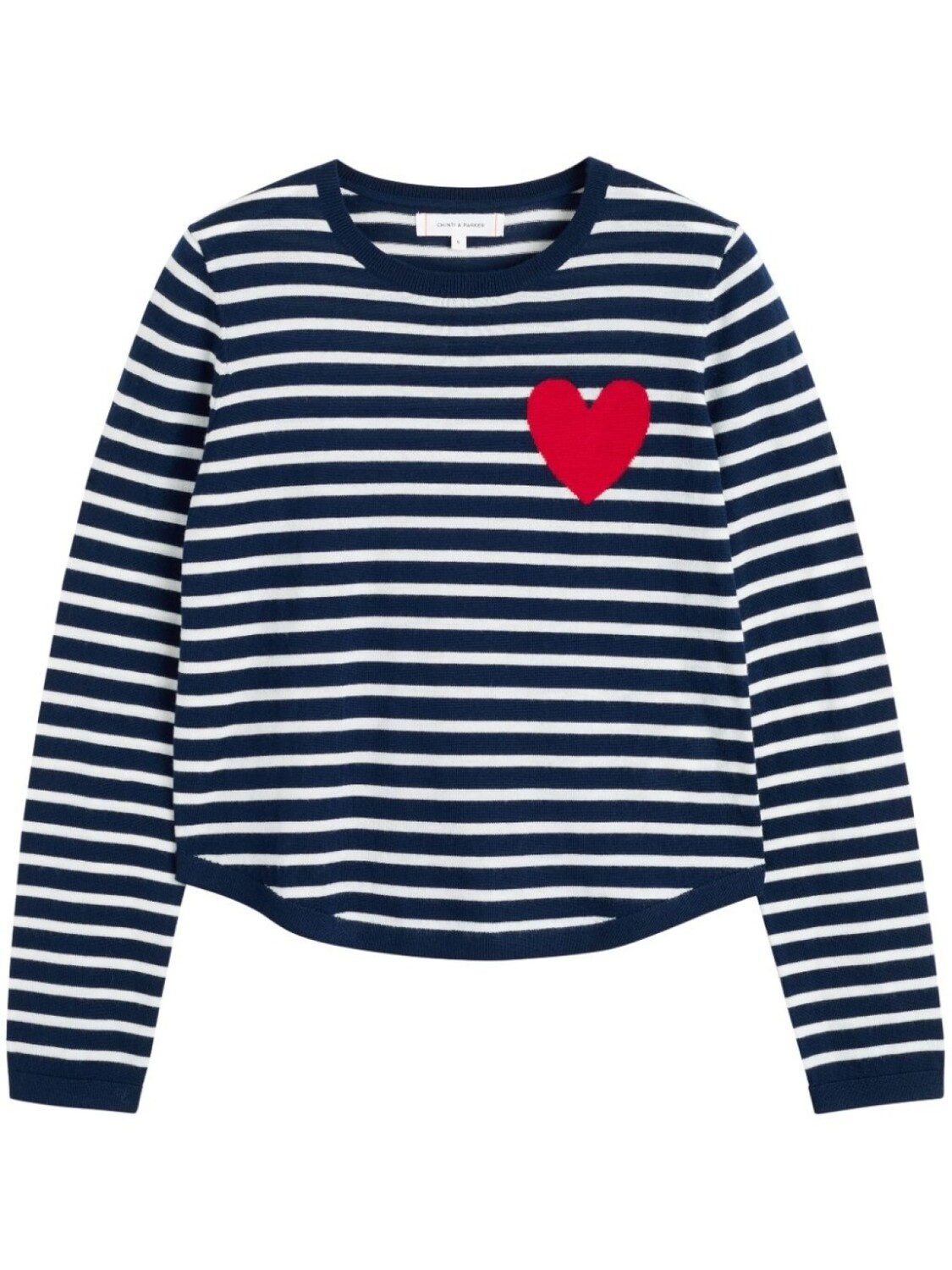 

Chinti & Parker свитер Breton Heart, синий