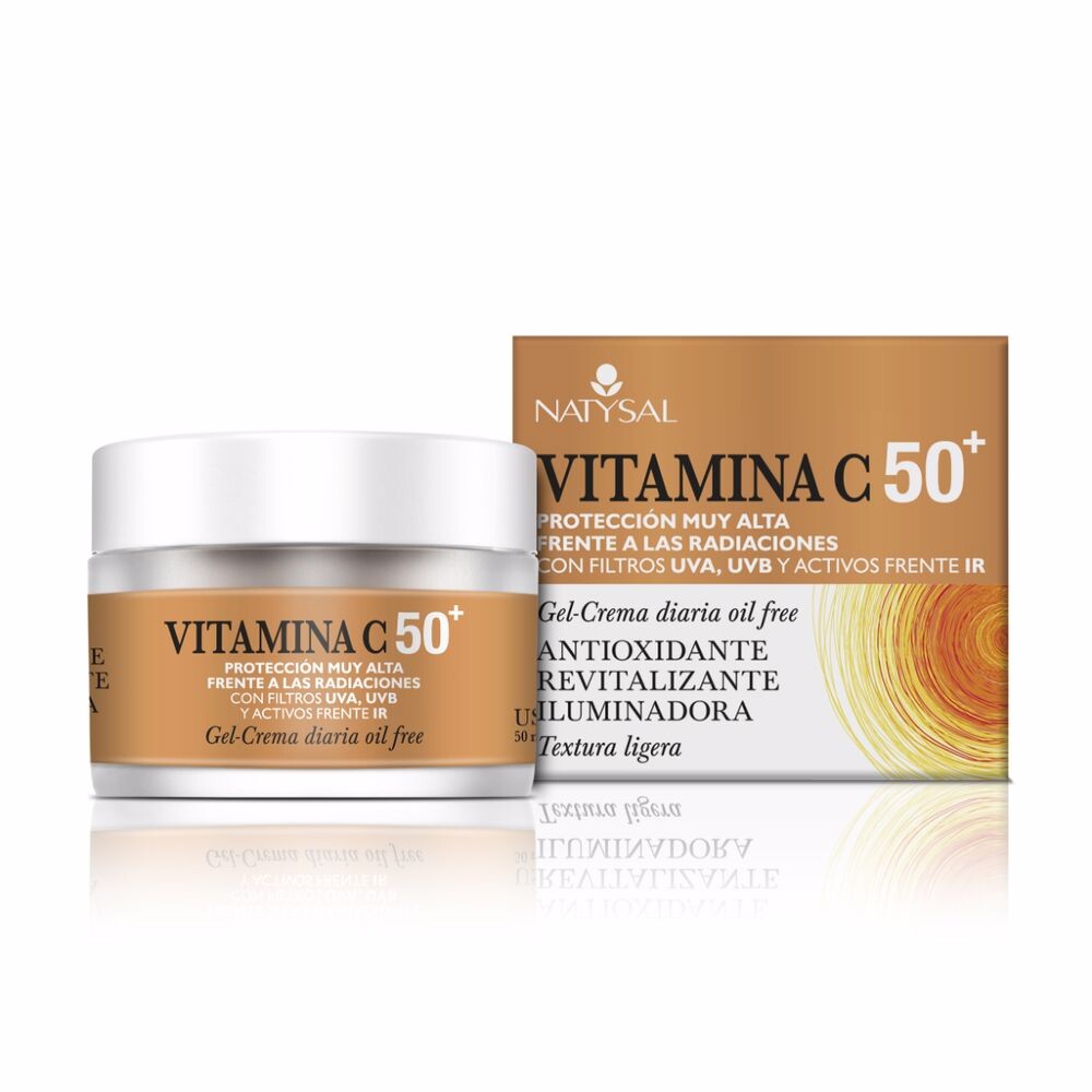 

Увлажняющий крем для ухода за лицом Crema vitamina c 50 + Natysal, 50 шт