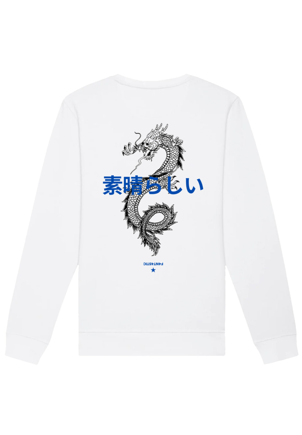 

Толстовка F4NT4STIC Unisex Drache Japan, белый