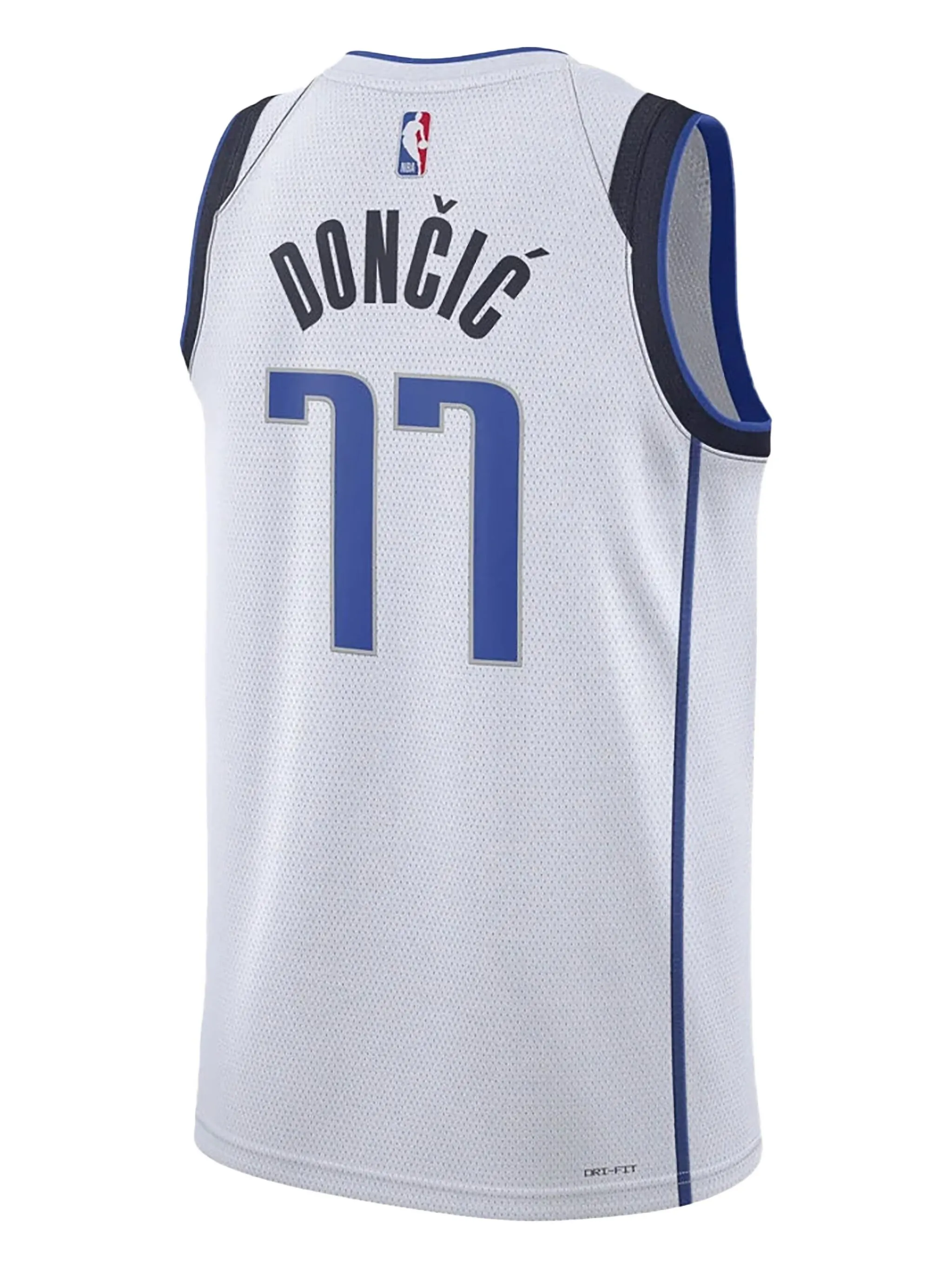 Майка NBA Dallas Mavericks Luka Doncic Association Edition 2022/23 Swingman Jersey Nike, белый — фото 2