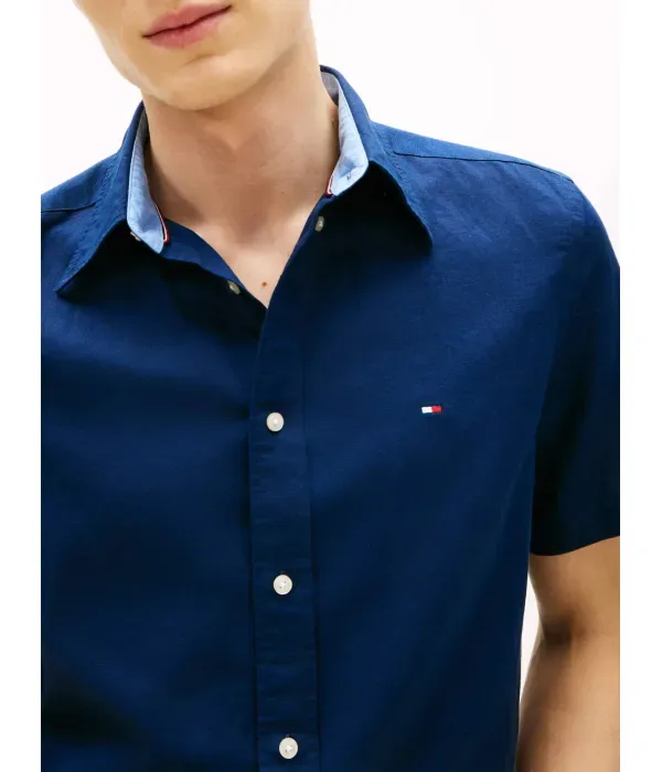 Рубашка regular fit Tommy Hilfiger, темно-синий — фото 4