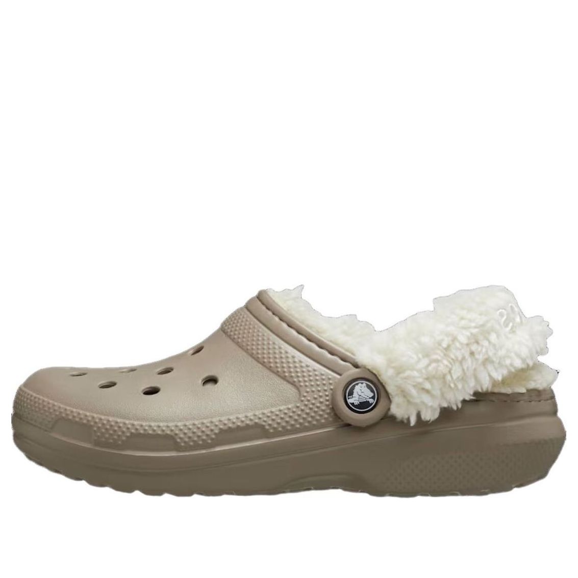 

Классические сабо Crocs на флисовой подкладке, цвет «Гриб»