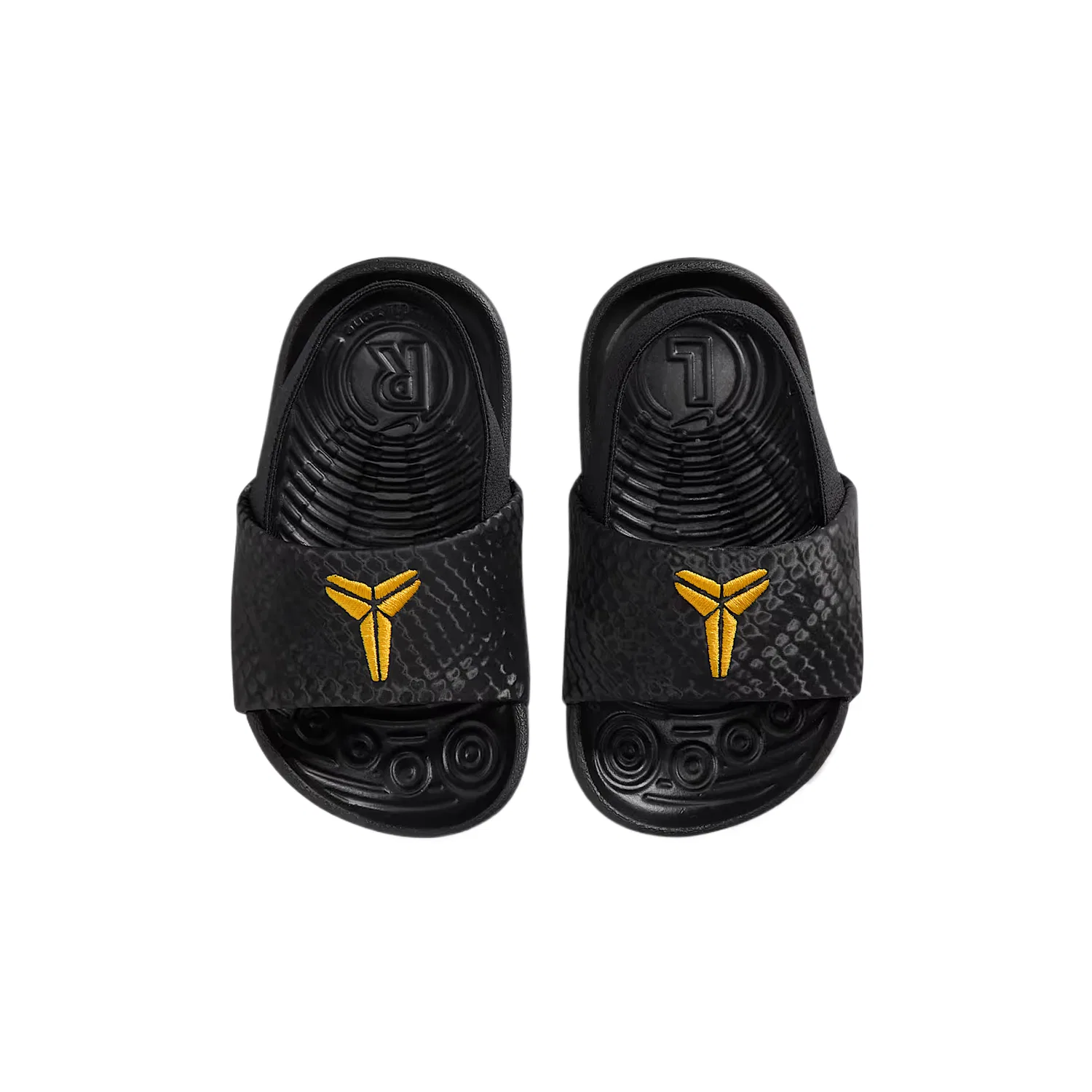 Кроссовки для малышей Nike Kawa Toddler черные/золотые — фото 3