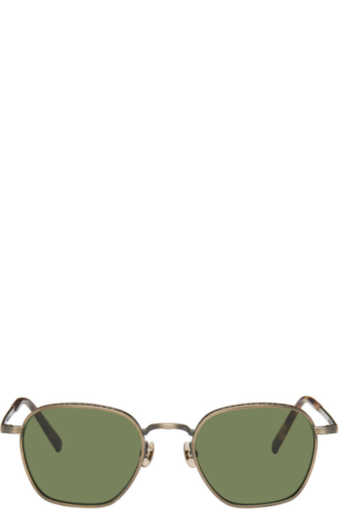 

Золотые солнцезащитные очки M3101 Matsuda