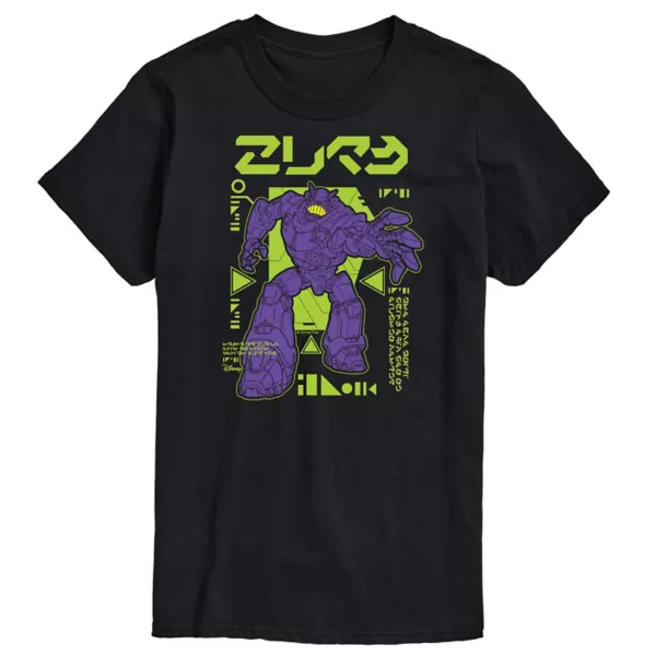 

Мужская футболка S Lightyear с принтом Zyrg Scouter Disney / Pixar, черный