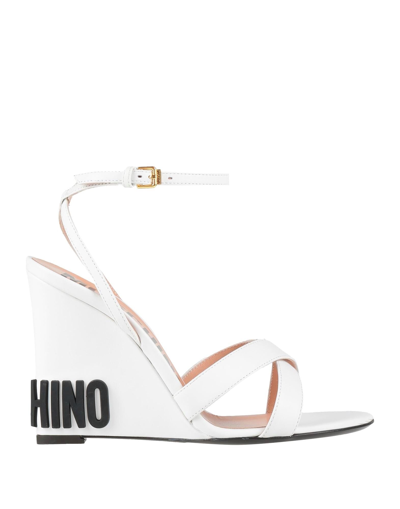 Сандалии Couture Moschino, белый