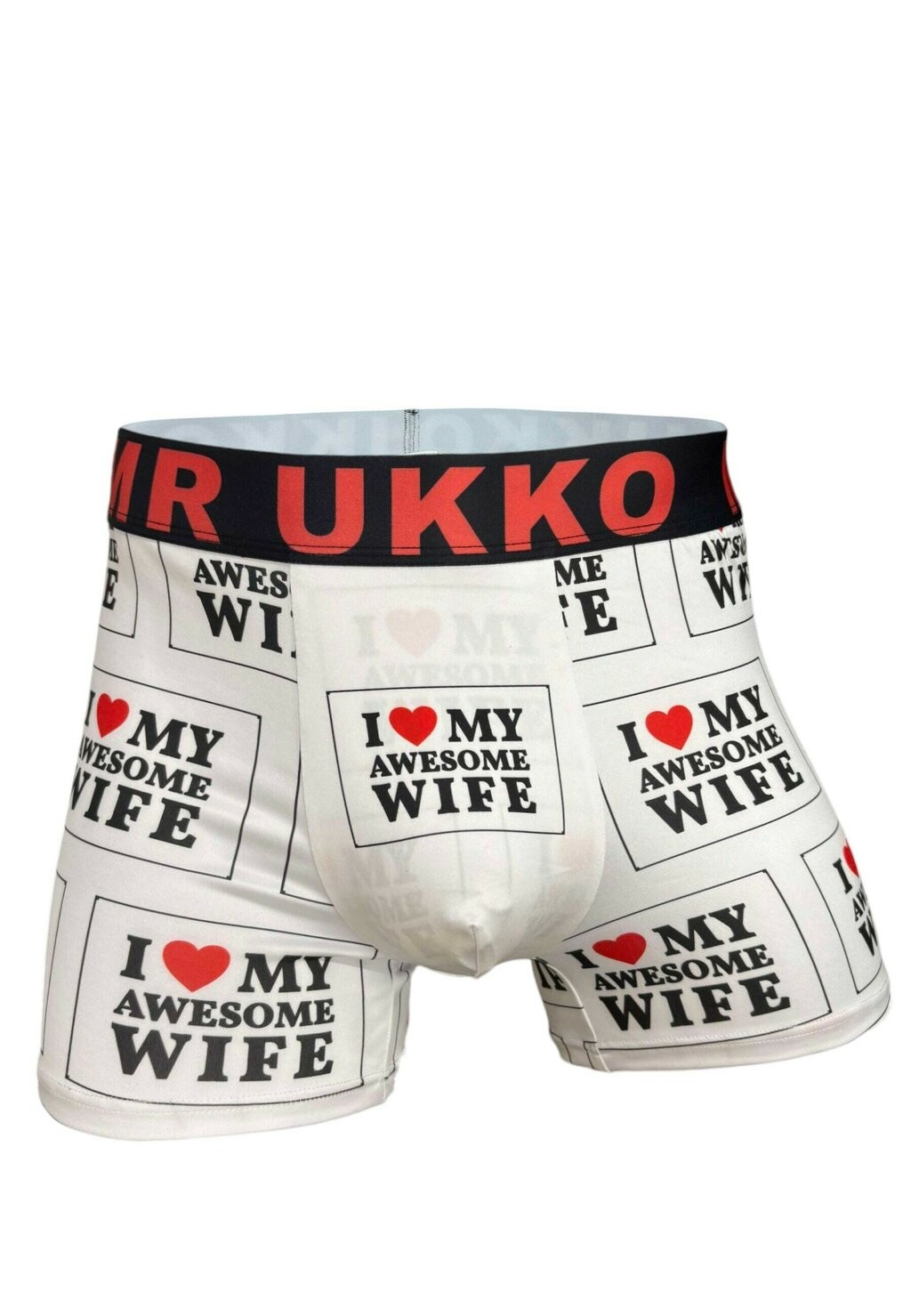 

Трусы 3 PACK I LOVE MY AWESOME WIFE Mr Ukko, желтый