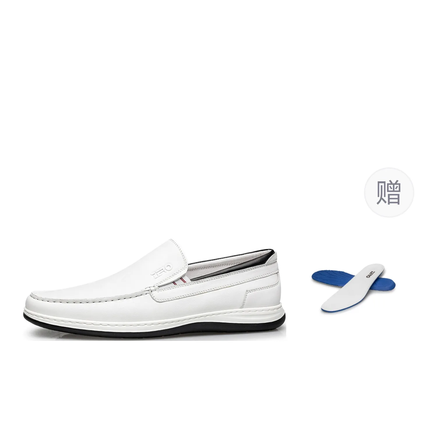 ZRO Мужские повседневные туфли low top белый/черний/синий