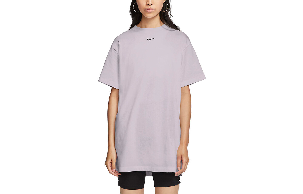 

Спортивная одежда Essentials Series Платье с короткими рукавами женское сиреневое Nike