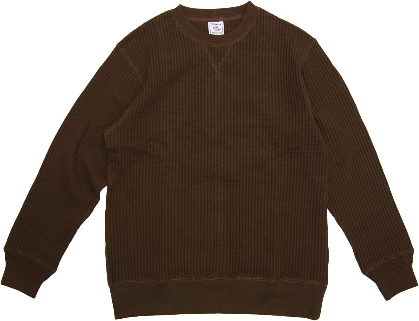 

Толстовка JEMORGAN Big Waffle Crew, коричневый