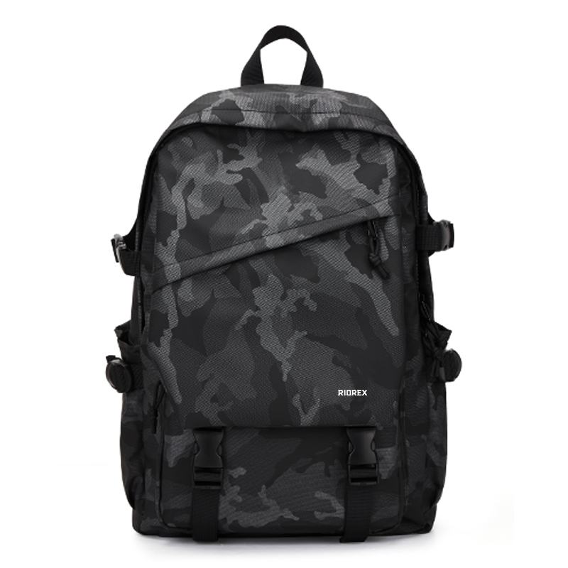 

RIOREX Тканевый рюкзак для ноутбука унисекс разноцветный, Camouflage Black Large Size (Upgraded)