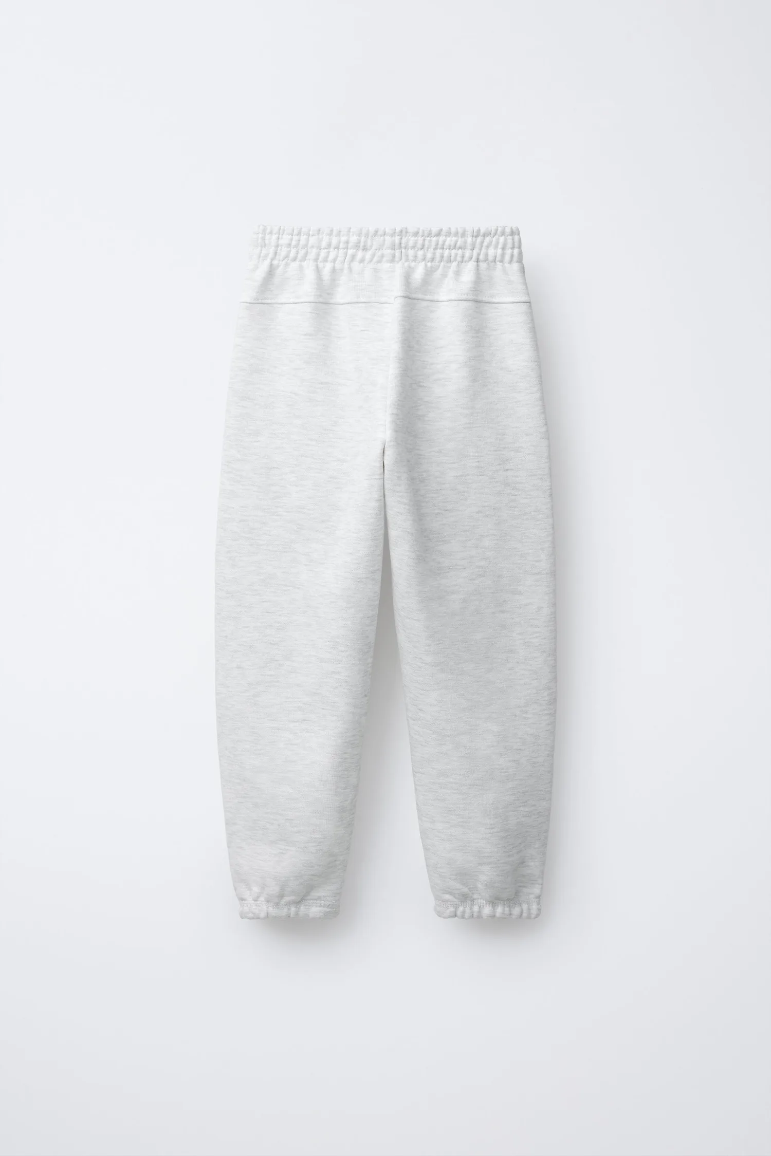Спортивные штаны с текстовым принтом Zara, серый — фото 2