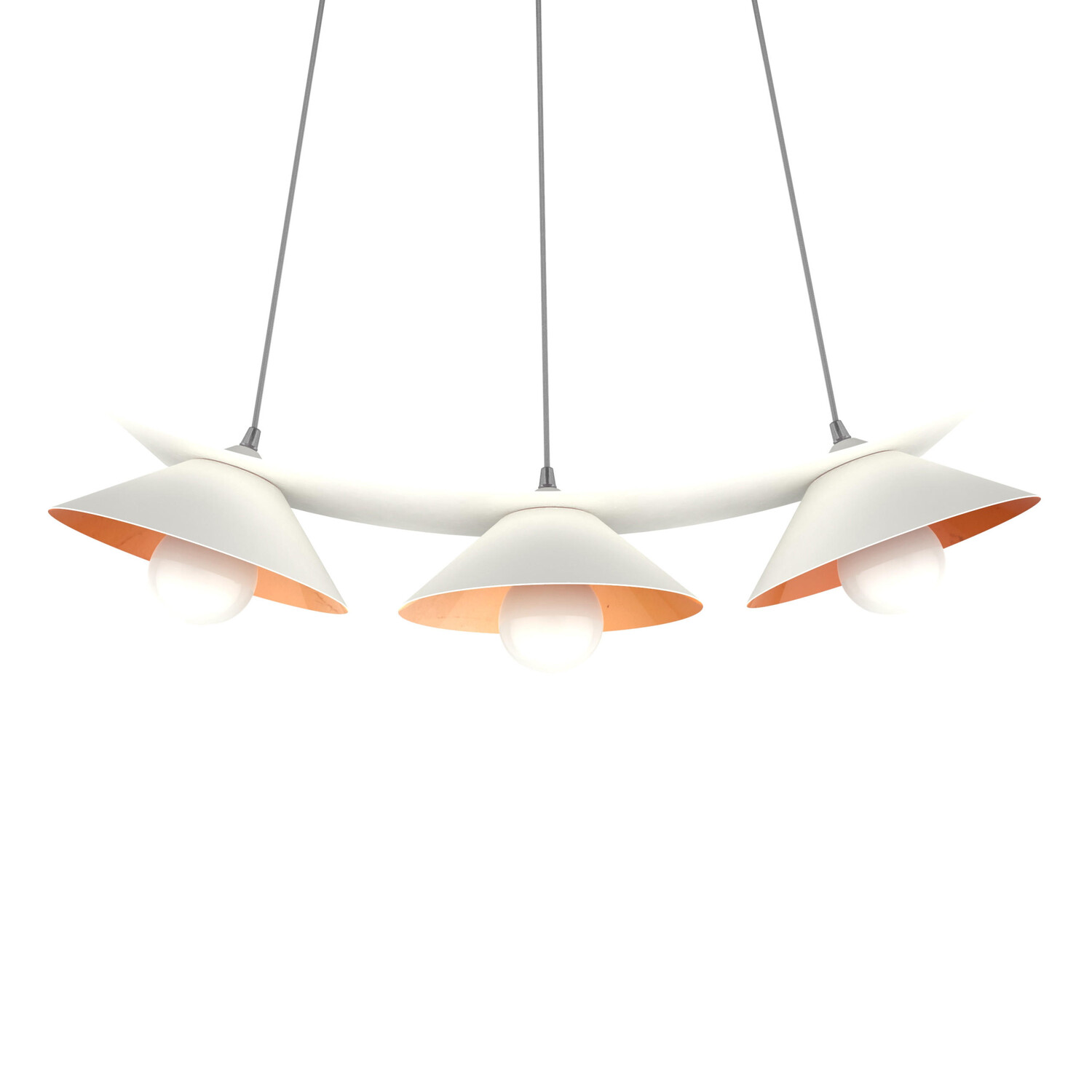

Подвесной светильник Lumicom, 70x25x16 см, медный