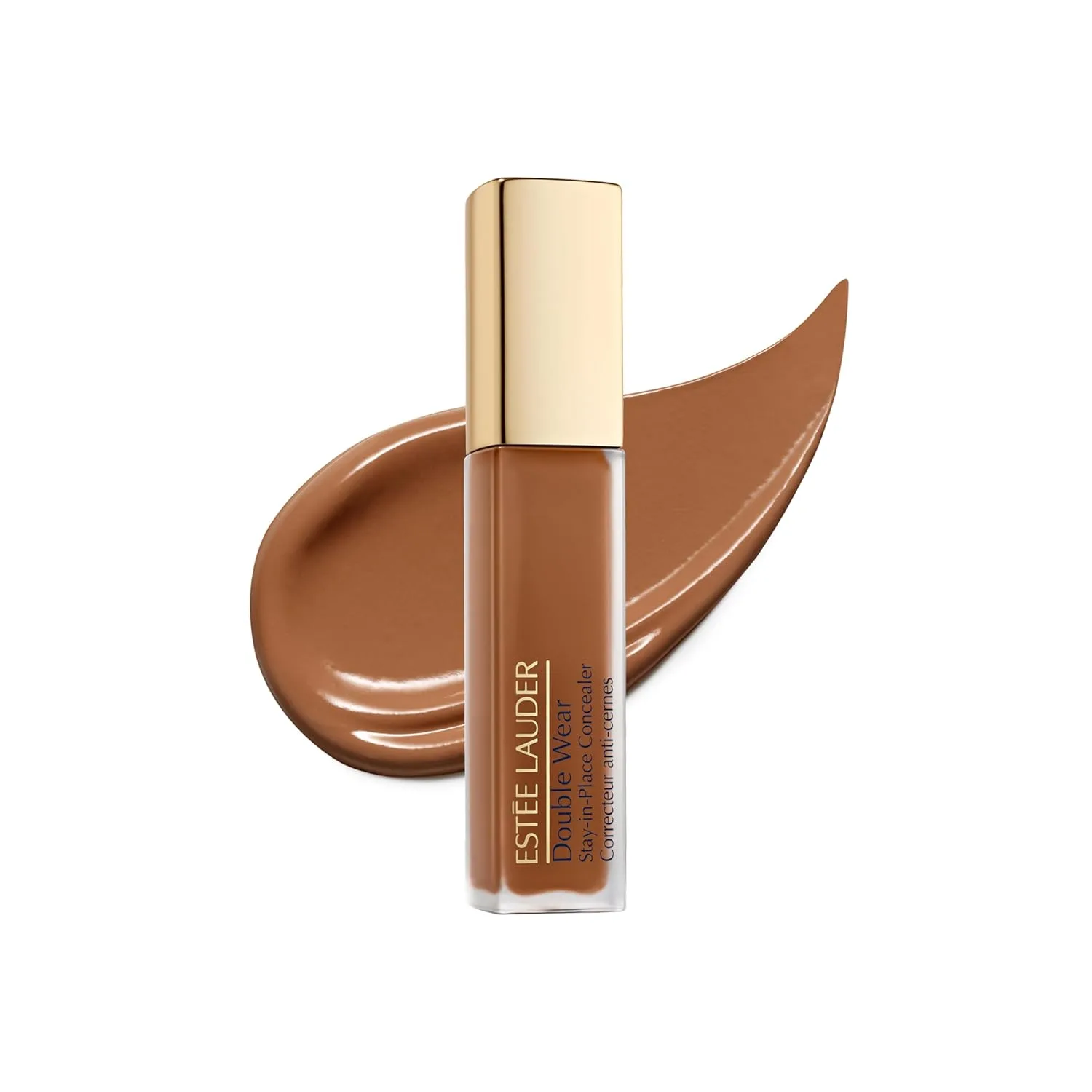 Консилер Estée Lauder Double Wear Stay-in-Place Flawless 24-Hour | Стойкий | Мягкое матовое покрытие, от среднего до плотного | Увлажняющий, 0,4 жидких унции, 6N - Extra Deep with subtle brown undertones