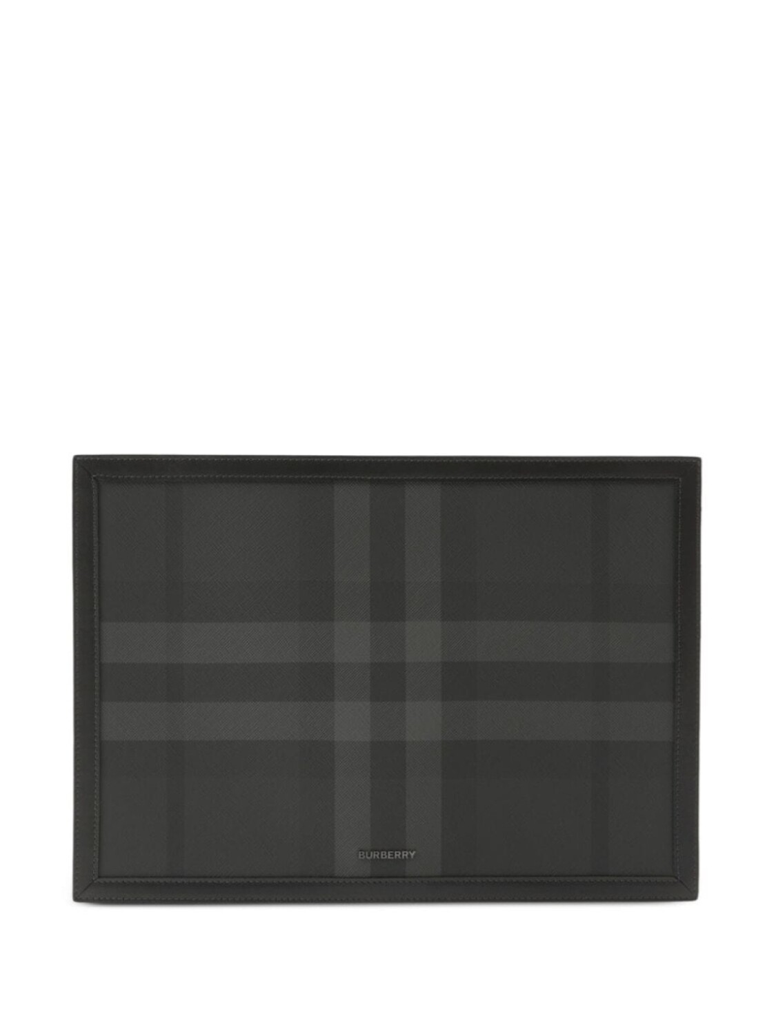 

Burberry клатч в клетку, черный