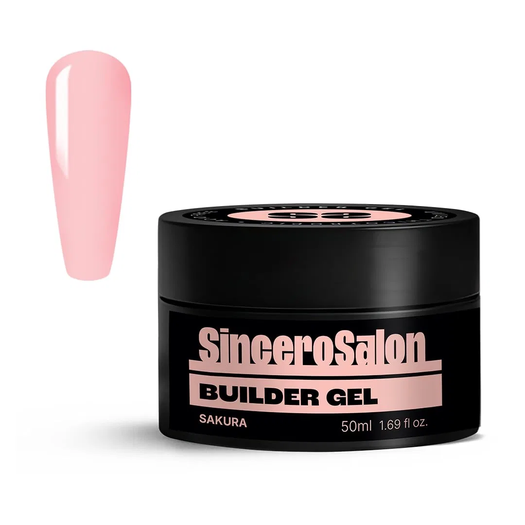 Моделирующий UV-гель для наращивания ногтей SINCERO SALON Sakura, 50 мл Sincero Salon, Sakura