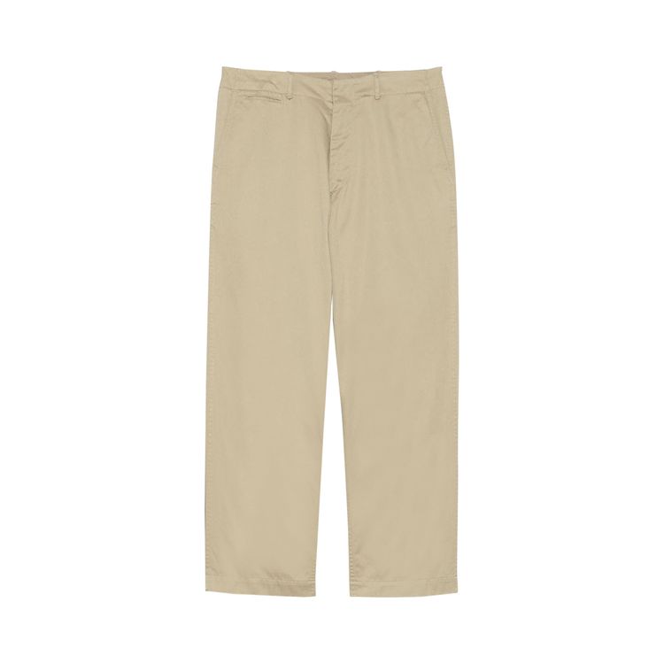 

Брюки nanamica Wide Chino Pants 'Khaki', желто-коричневый