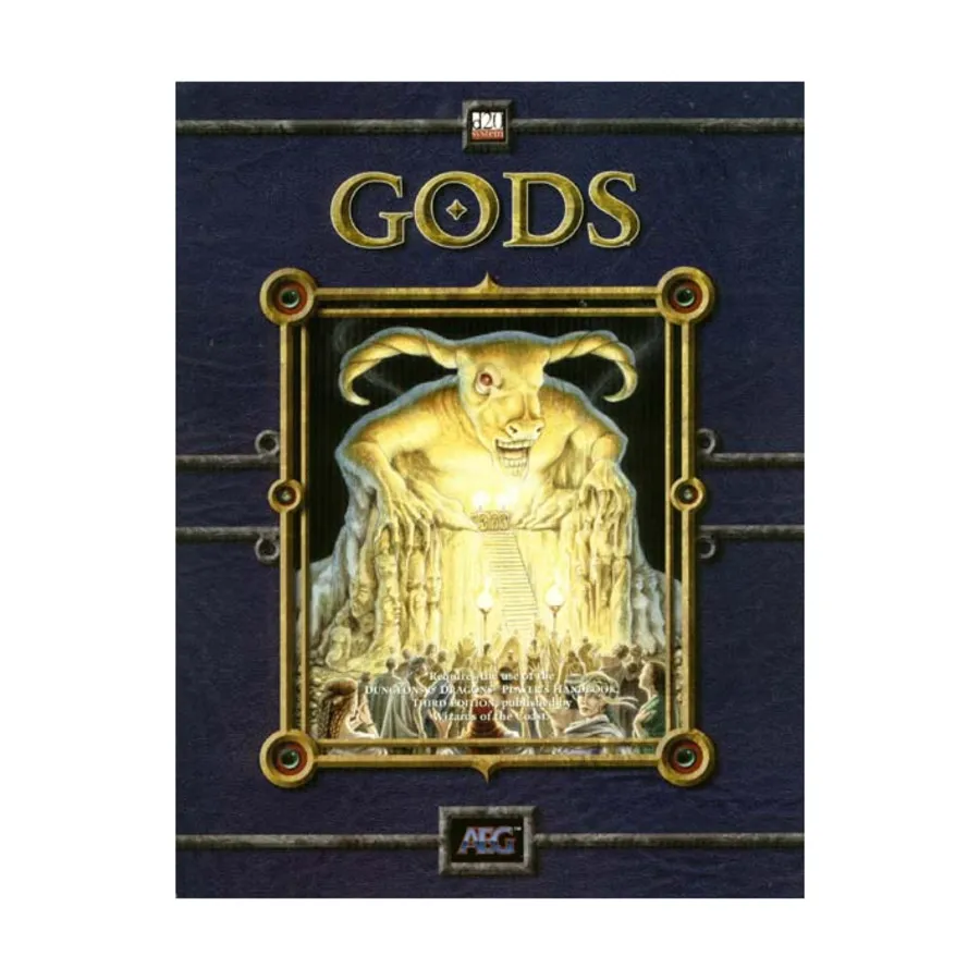 

Gods, d20 Sourcebooks (AEG), мягкая обложка