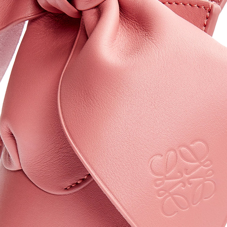 LOEWE Кожаная сумка через плечо, повседневная женская розовая — фото 4