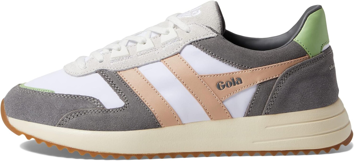 Кроссовки Chicago Gola, цвет White/Pearl Pink/Patina Green — фото 4