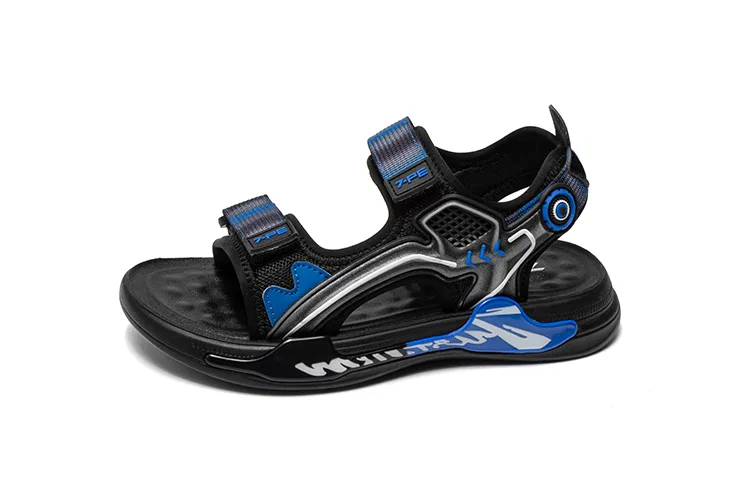 Сандалии детские с ремешками 7-PE Black/Blue
