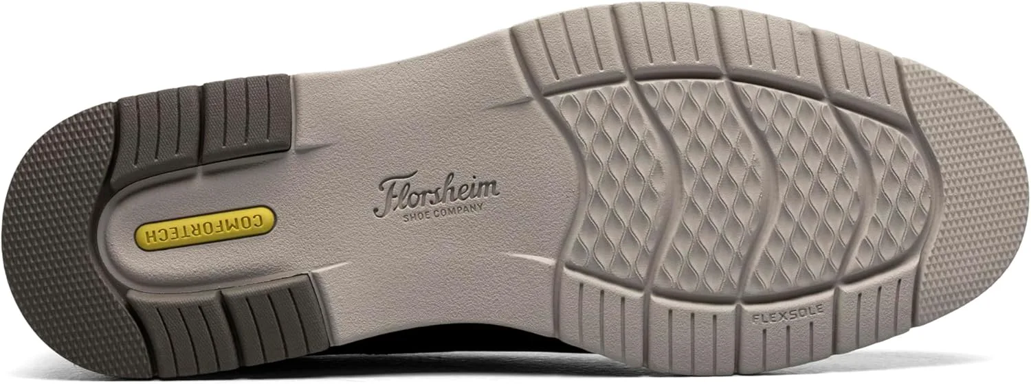 Мужские оксфорды Florsheim Viso с гладким носком, черный — фото 4