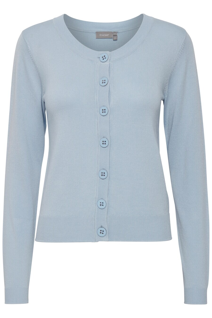 

Вязаный кардиган Fransa Knit Cardigan Uvic, синий
