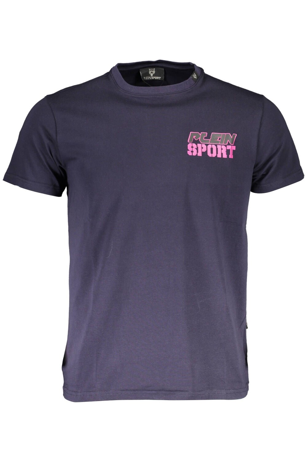 

Синяя хлопковая мужская футболка Plein Sport