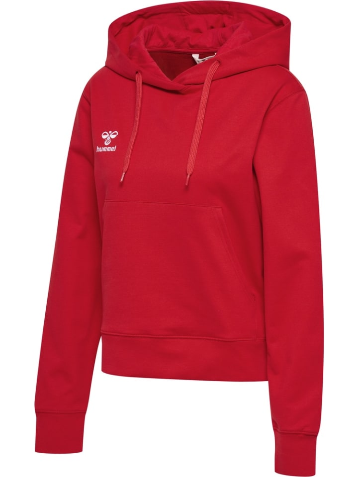 

Толстовка Hmlgo 2.0 Hoodie Woman красного цвета Hummel