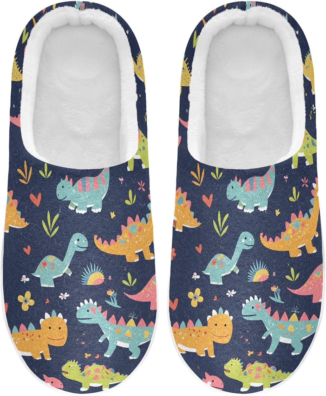 

Домашние тапочки JUNZAN с зеленым динозавром для мужчин и женщин, с подошвой из пены с эффектом памяти, противоскользящие, мягкие и теплые, из кораллового флиса, с закрытым носком, без застежек, для спальни и путешествий