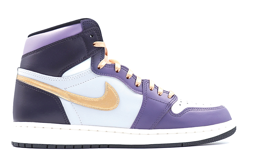 

Jordan Air Jordan 1 Vintage Баскетбольные кроссовки унисекс, Purple