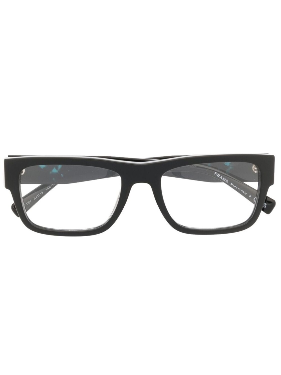 

Prada Eyewear очки в прямоугольной оправе, черный