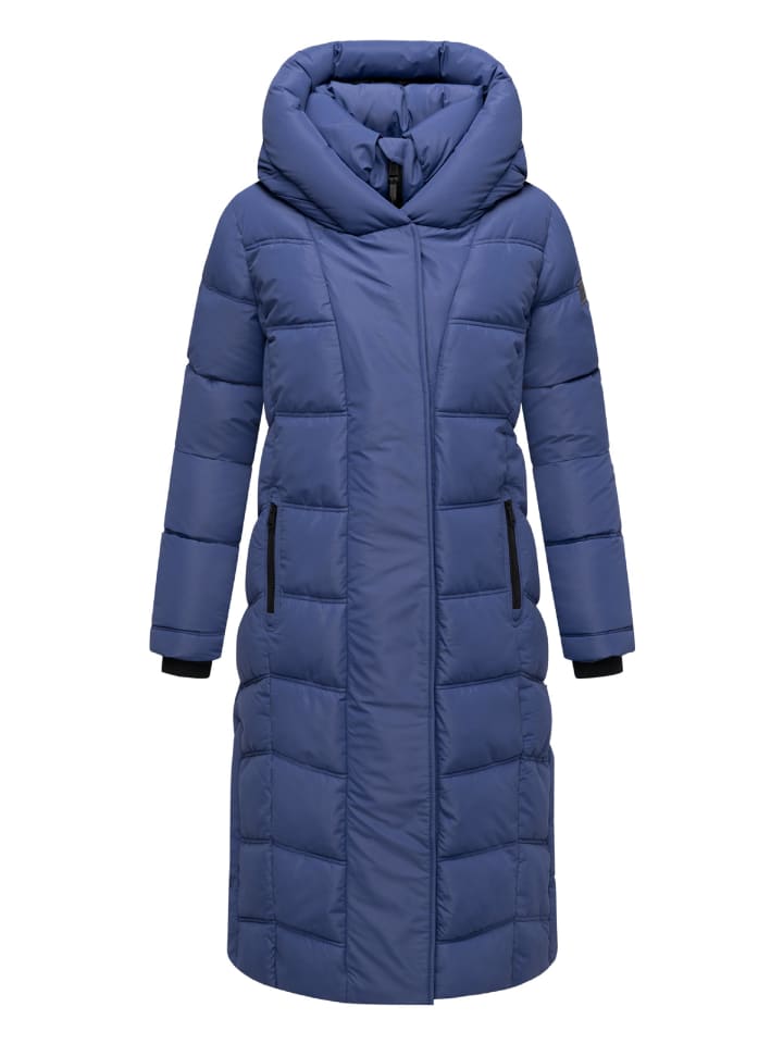 

Стеганое пальто Angel Feather XIV в цвете Blue Violet Navahoo