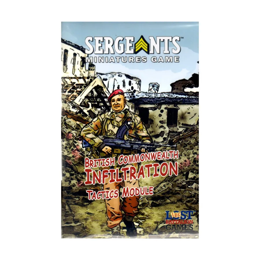 

Парашюты Содружества – проникновение, Sergeants Miniatures Game - British