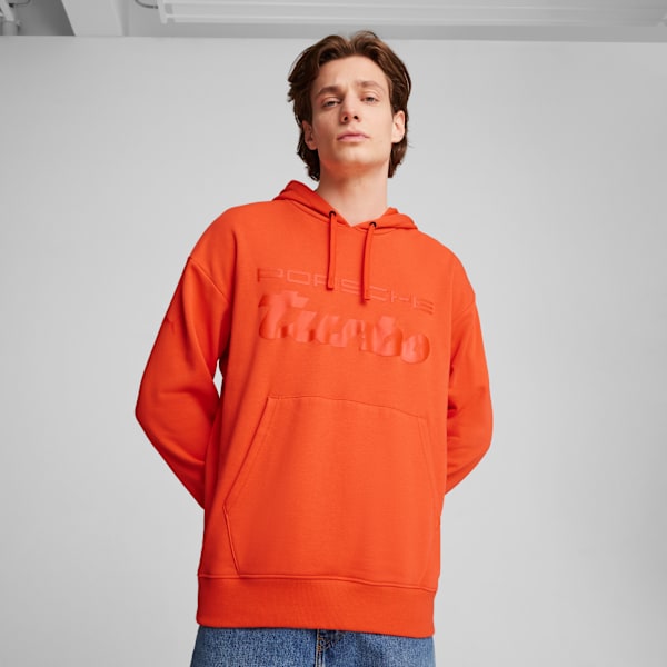 

Мужская толстовка с капюшоном Porsche Legacy Motorsport Essentials Puma, красный